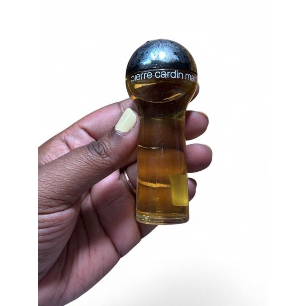 Vintage Cologne Pierre Cardin Man's Cologne Mini Splash Bottle Amber Fragrance
